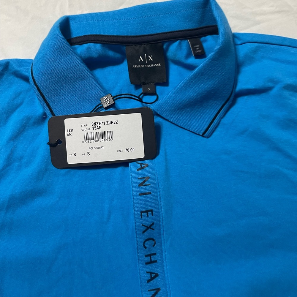 NWT Armani Exchange Men’s Polo shirt size small